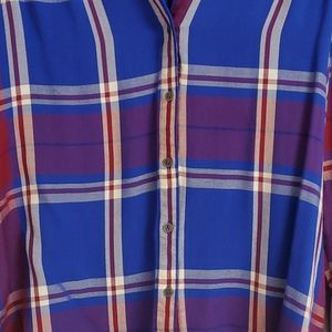 Classic Vibrant Blue Soft Flannel Printed Shirt